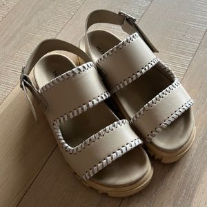 Holzwrielier off white Tveita sandals 38
